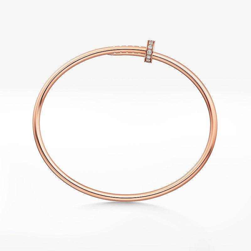 CARTIER JUSTE BRACELET 2.5MM DIAMONDS