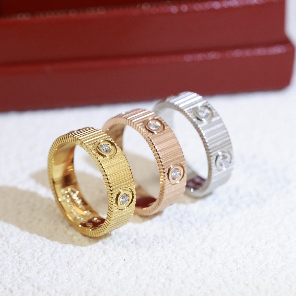 CARTIER LOVE UNLIMITED 6 DIAMONDS RING