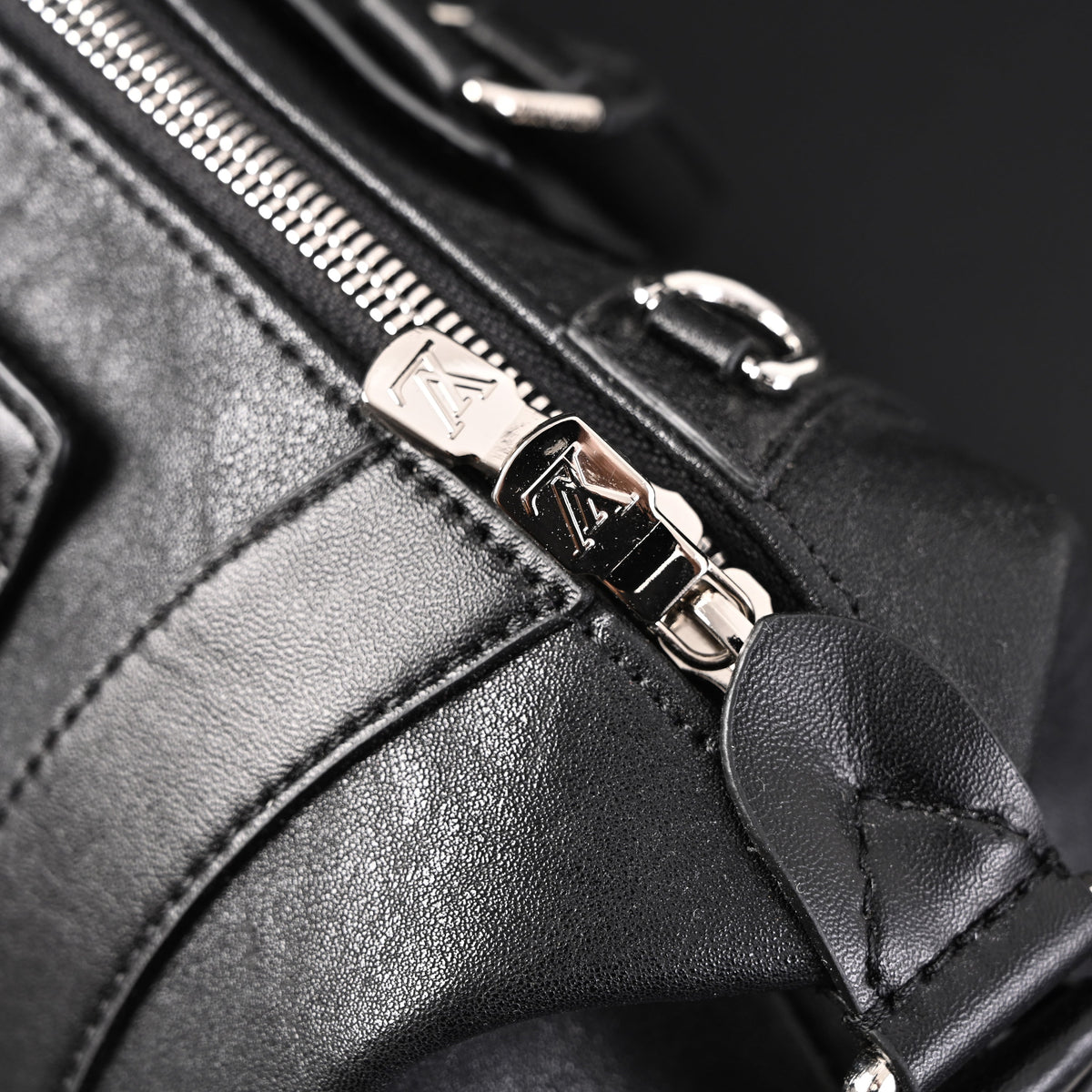 louis-vuitton-nano-biker-bag-in-black-lambskin-leather-top-handle-shoulder-carry-m14623 Shoulder