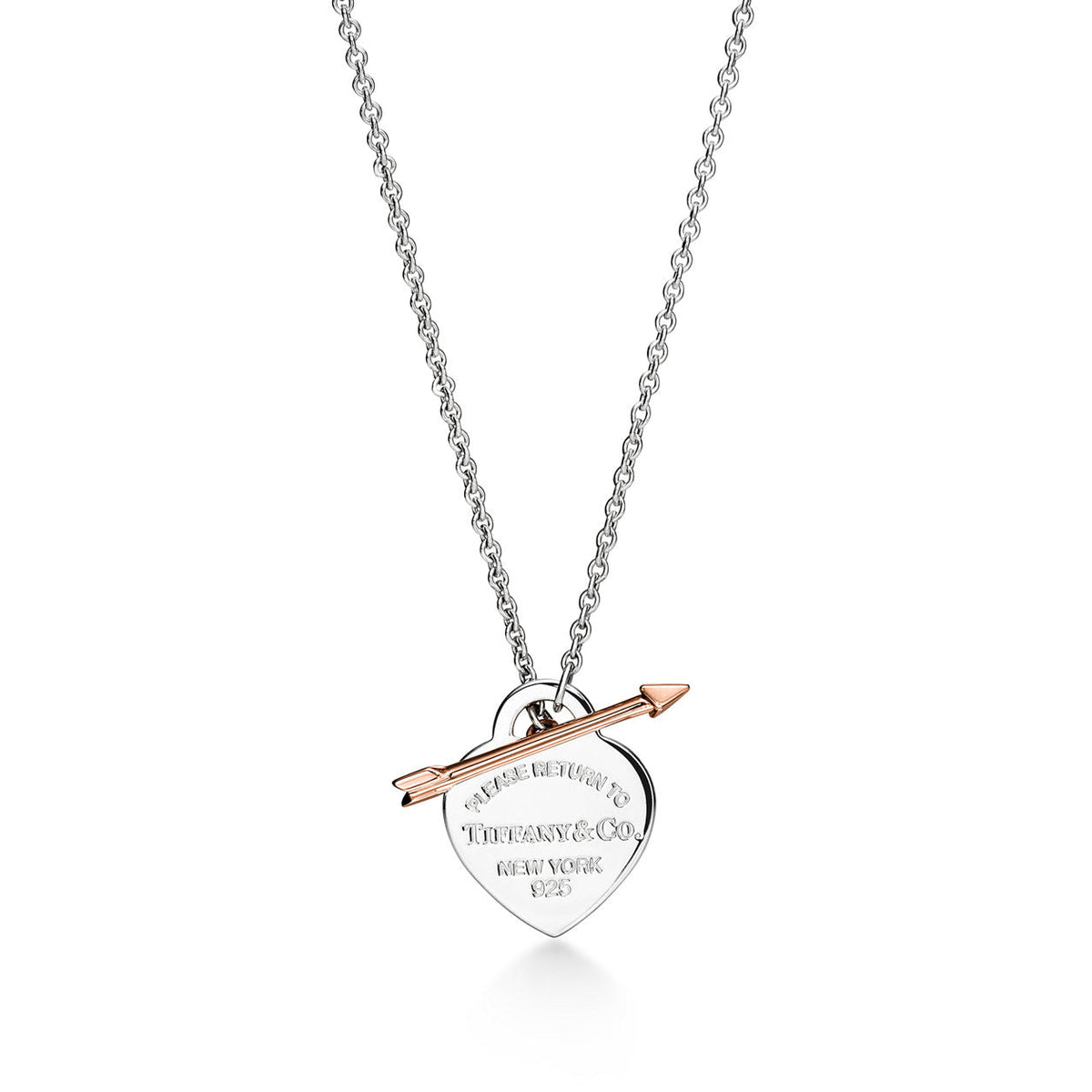 Tiffany Return to Tiffany Lovestruck Heart Tag Pendant Necklaces