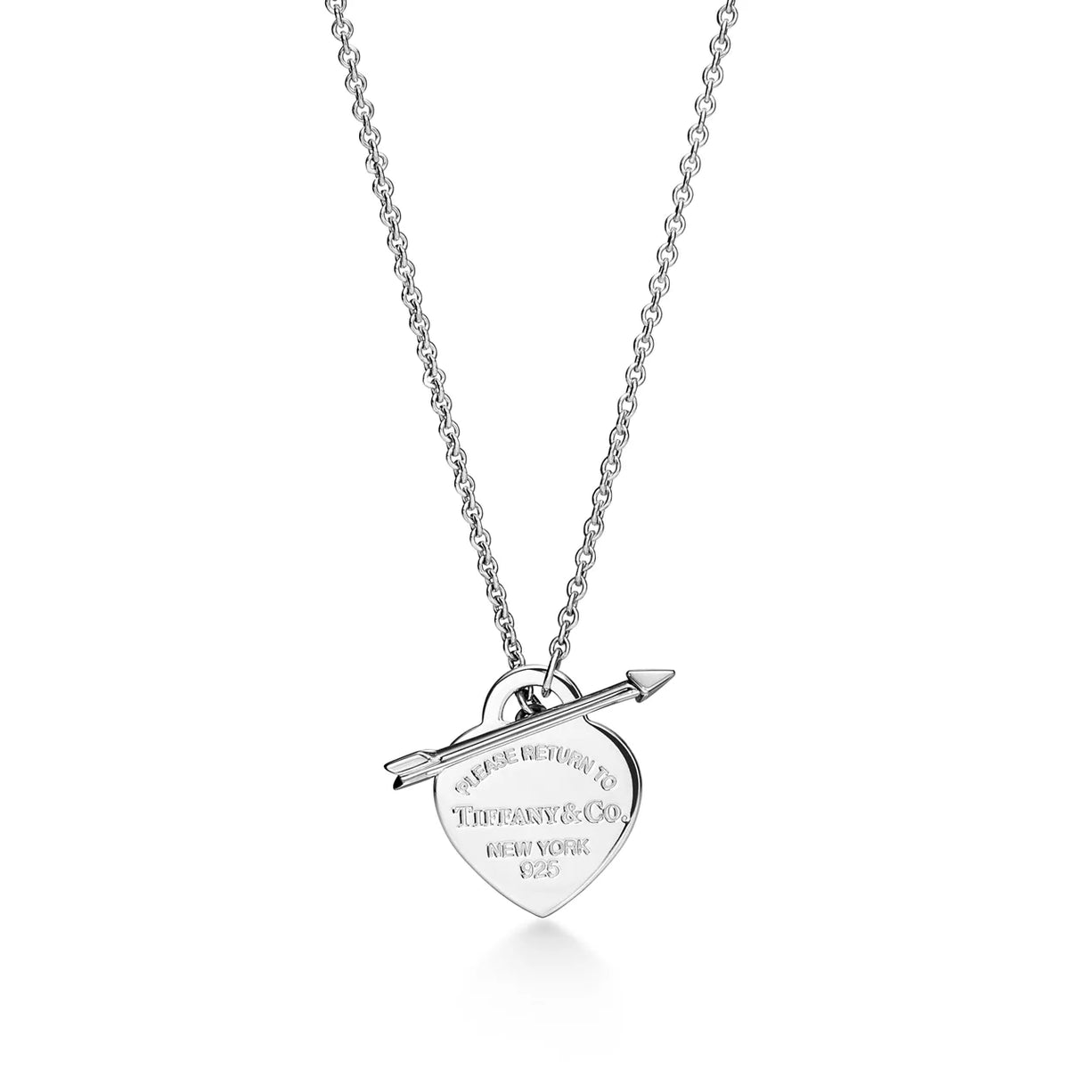 Tiffany Return to Tiffany Lovestruck Heart Tag Pendant Necklaces
