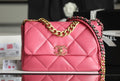 chanel-19-flap-bag-medium-pink-30cm Crossbody