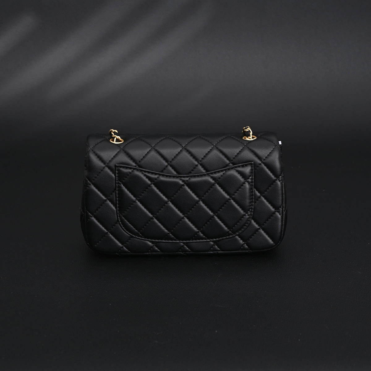 chanel-classic-flap-mini-bag-black-quilted-lambskin-with-gold-tone-hardware Crossbody