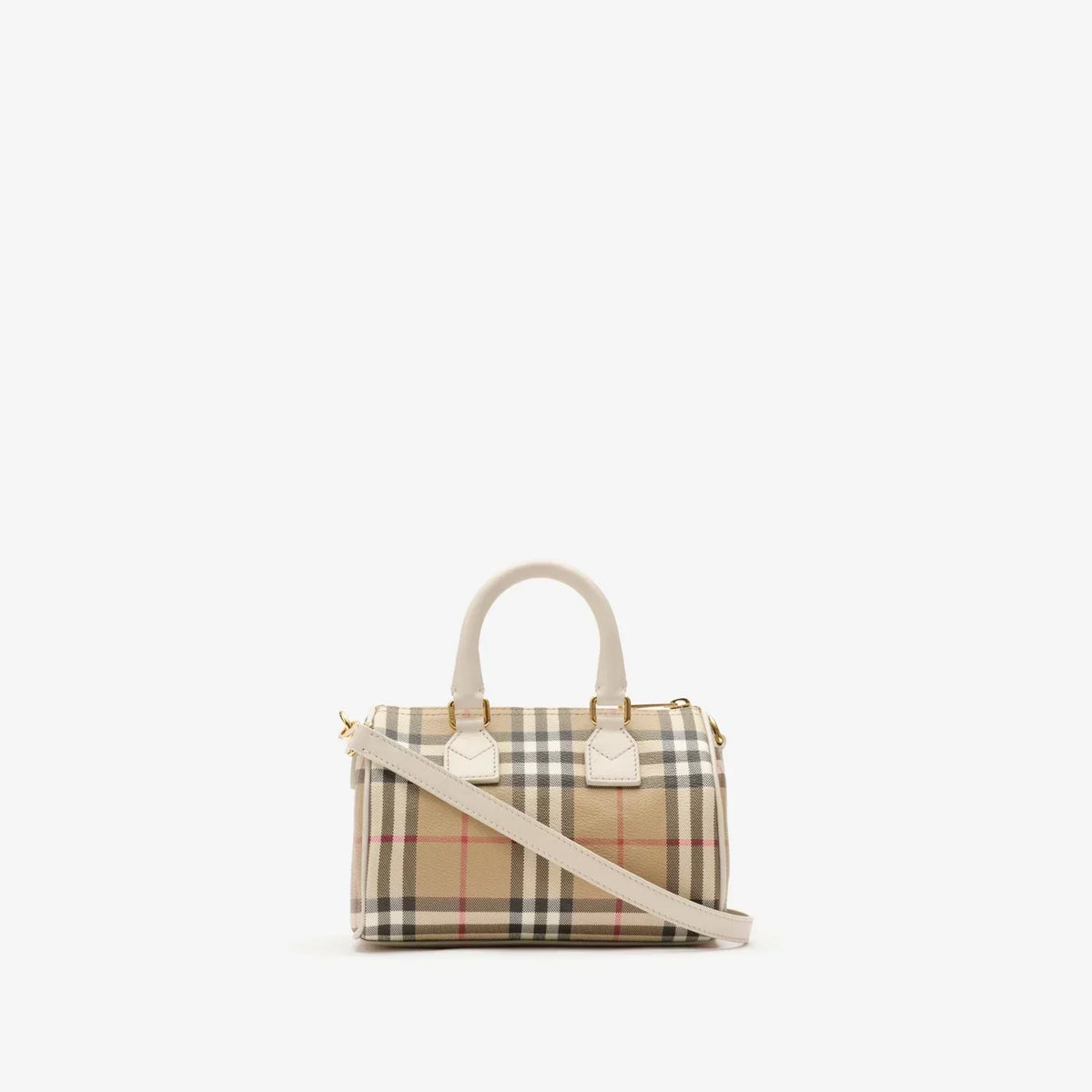 burberry-mini-check-bowling-bag Handle