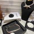 Chanel Pearl Choker Necklaces
