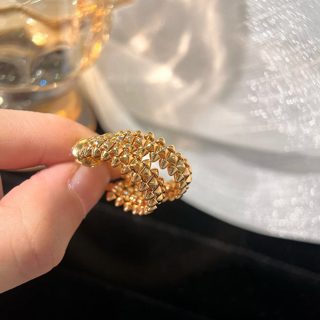 CARTIER CLASH SMALL HOOP EARRINGS