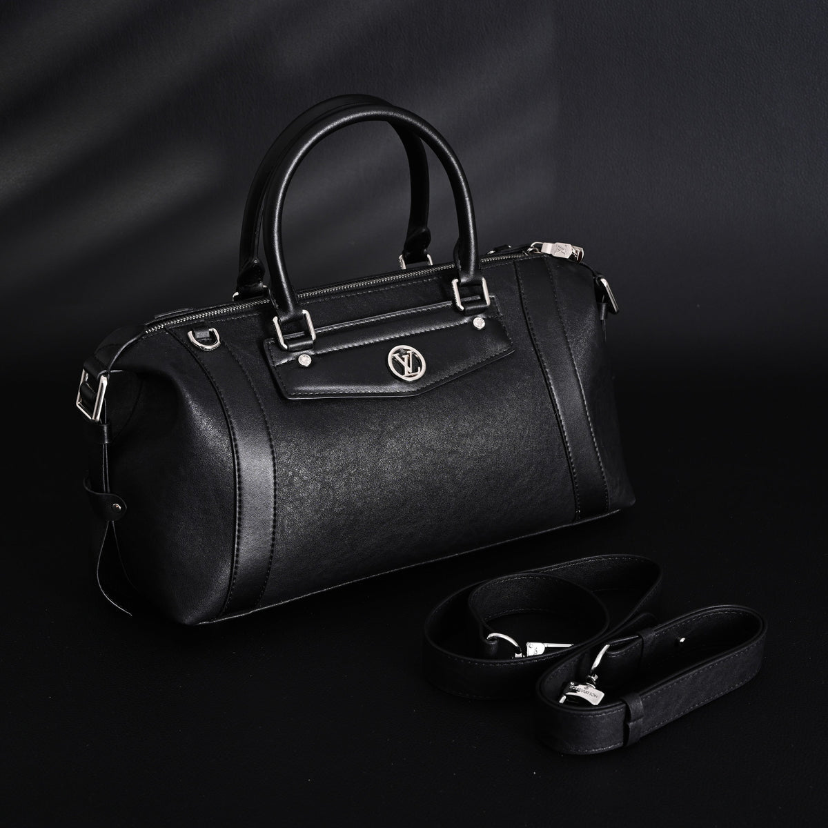 louis-vuitton-nano-biker-bag-in-black-lambskin-leather-top-handle-shoulder-carry-m14623 Shoulder