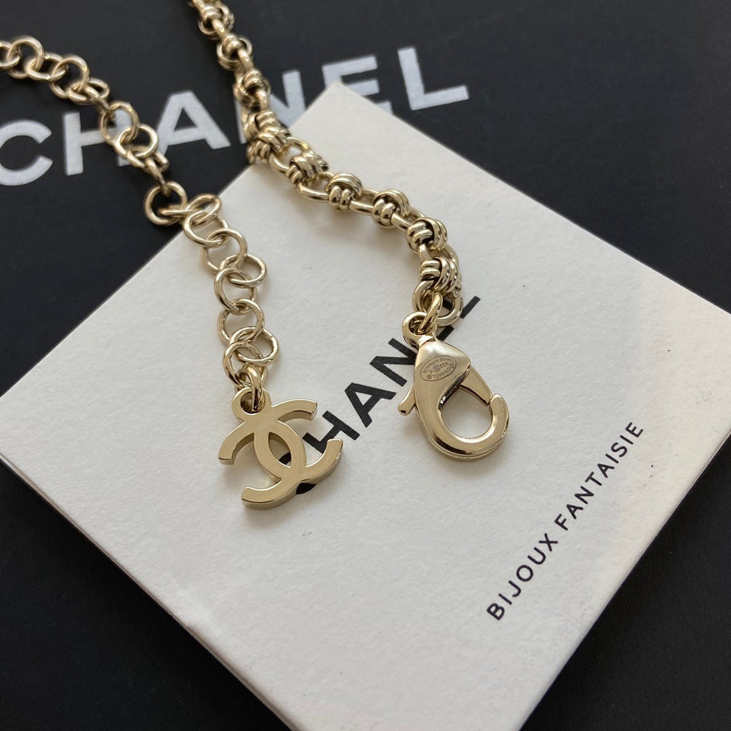 Chanel Heart Diamond Choker Necklaces